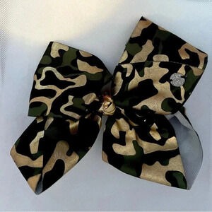 Camouflage- Camo little girls hair bow